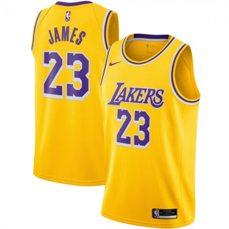 Maillot Basket Los Angeles Lakers LeBron James 23 2020-21 Nike Icon Edition Swingman - Homme